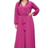 Clothing Penningtons | Espinoza Surplice Maxi Dress - Penningtons