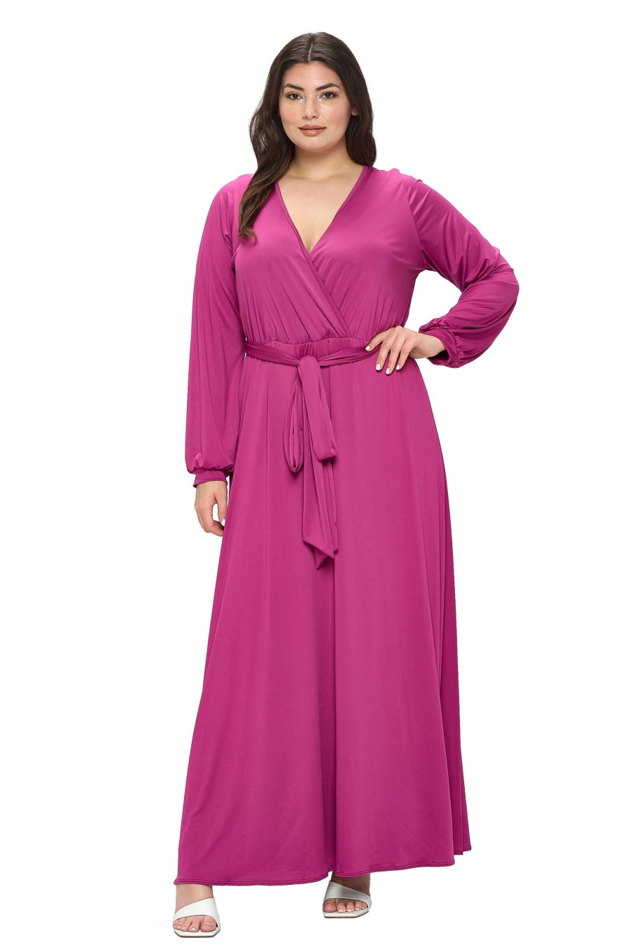 Clothing Penningtons | Espinoza Surplice Maxi Dress - Penningtons