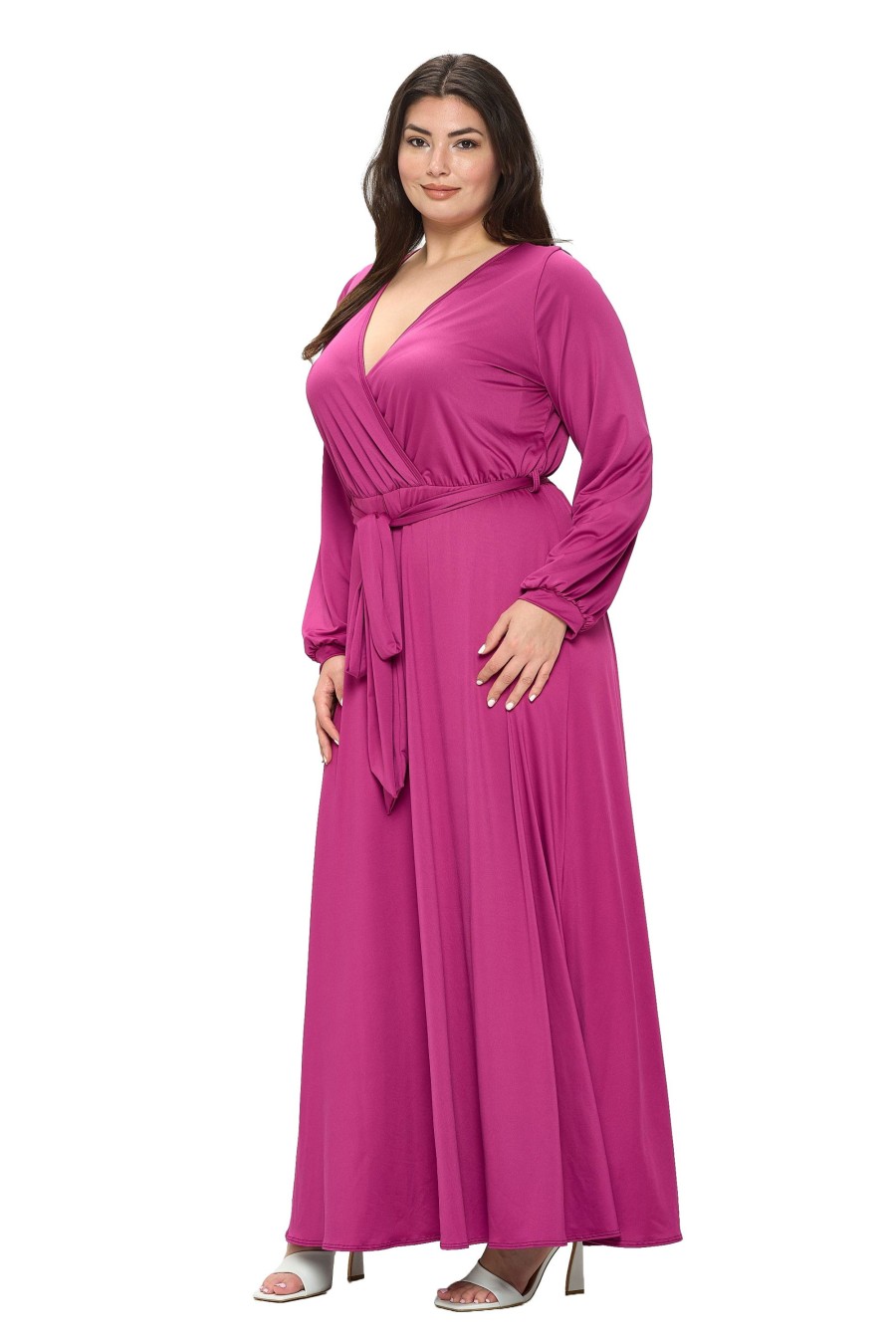 Clothing Penningtons | Espinoza Surplice Maxi Dress - Penningtons