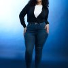 Clothing Penningtons | Responsible, Curvy-Fit Jeggings, Dark Wash - Addition Elle