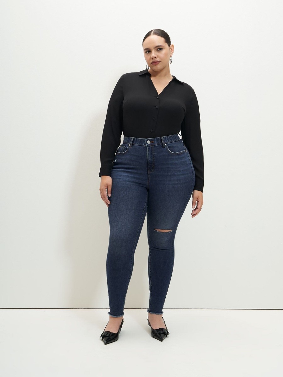 Clothing Penningtons | Responsible, Curvy-Fit Jeggings, Dark Wash - Addition Elle