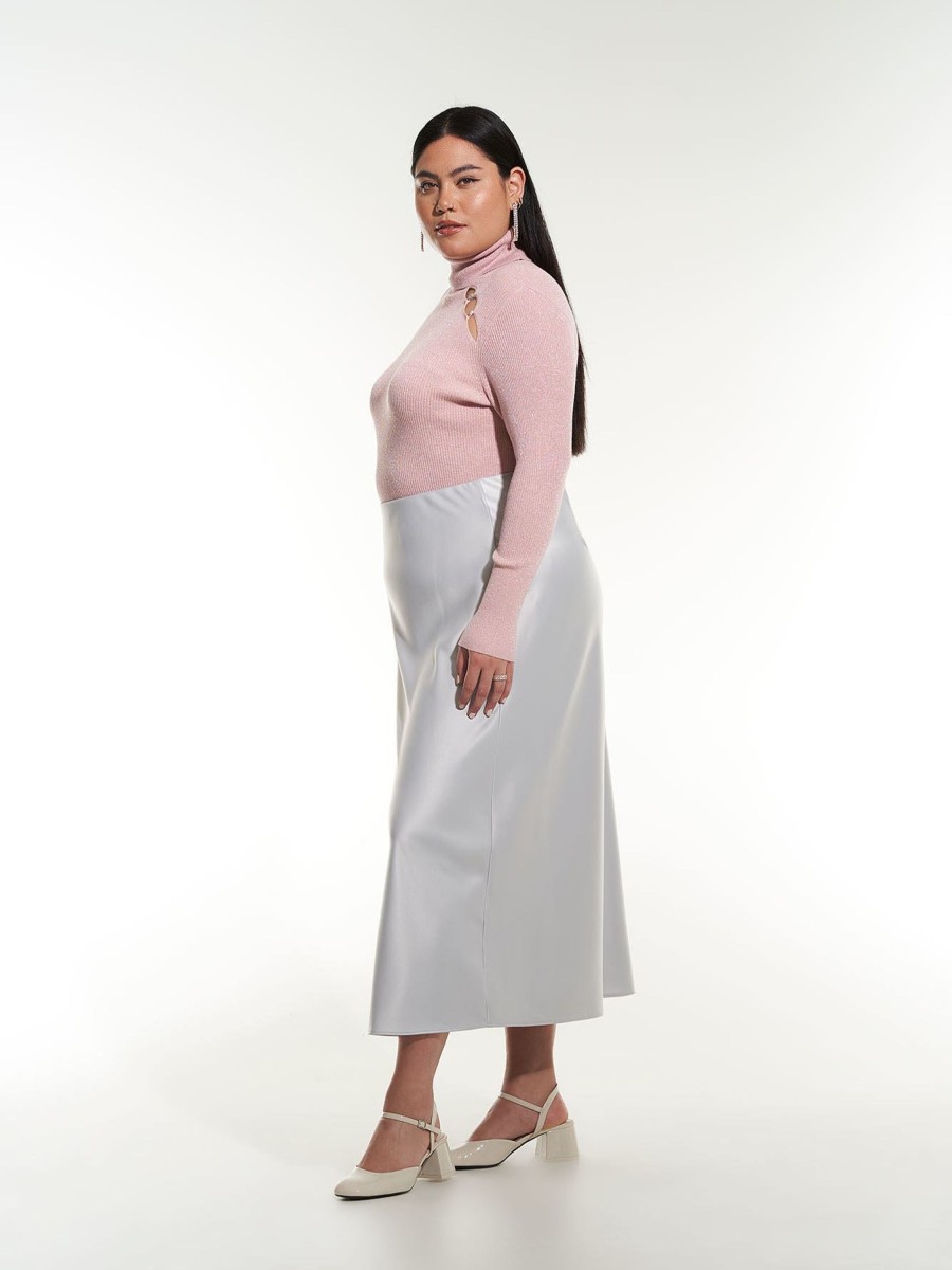 Clothing Penningtons | Satin Column Maxi Skirt - Addition Elle