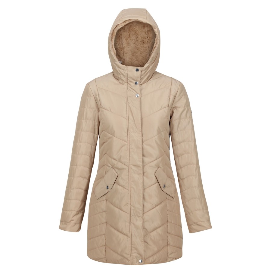 Clothing Penningtons | Regatta - Womens/Ladies Panthea Insulated Padded Hooded Jacket - Penningtons