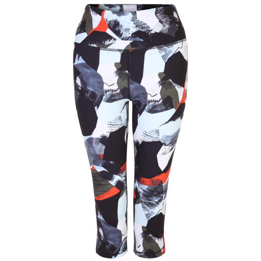 Clothing Penningtons | Dare 2B - Womens/Ladies Influential Abstract 3/4 Leggings - Penningtons