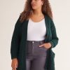 Clothing Penningtons | Cable Knit Open Cardigan