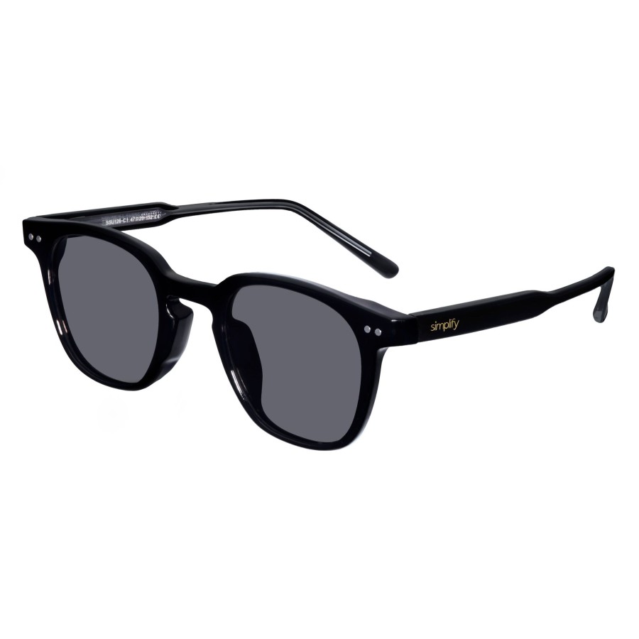 Accessories Penningtons | Simplify - Alexander Polarized Sunglasses - Black/Blue - Penningtons