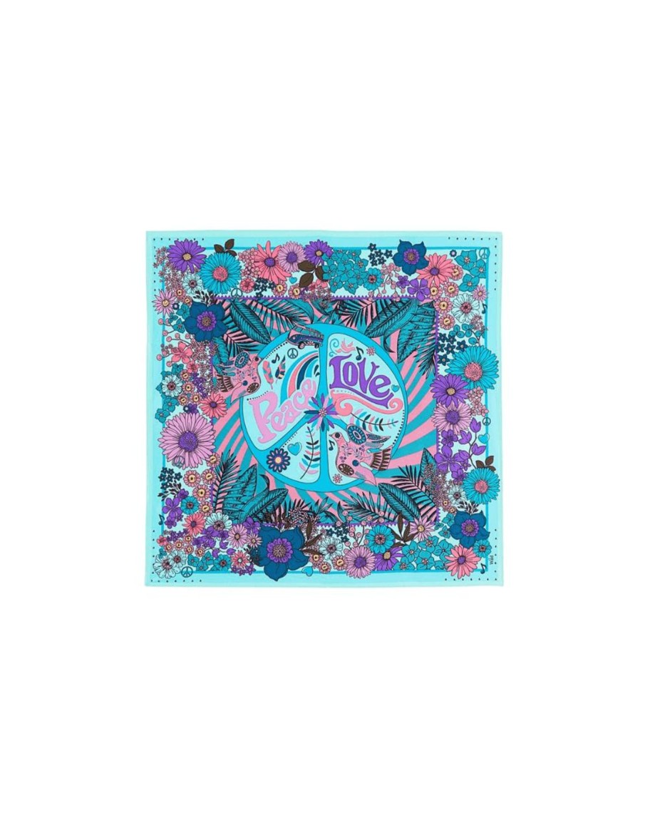 Accessories Penningtons | Peacelove Medium Blue Scarf - Penningtons