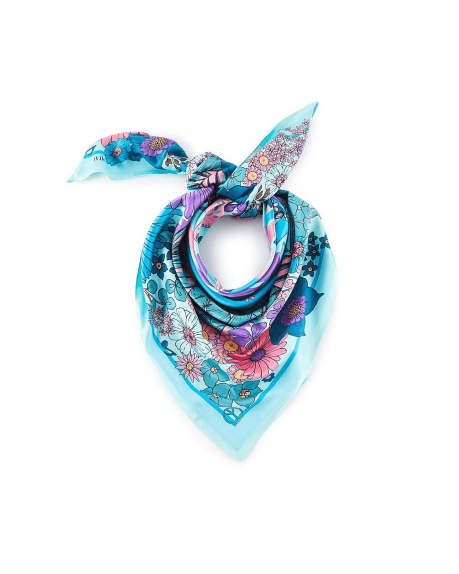 Accessories Penningtons | Peacelove Medium Blue Scarf - Penningtons