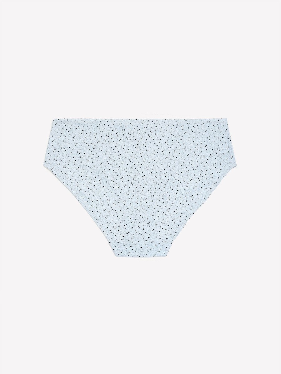 Lingerie Penningtons | High-Cut Cotton Brief With Flower Print - Ti Voglio