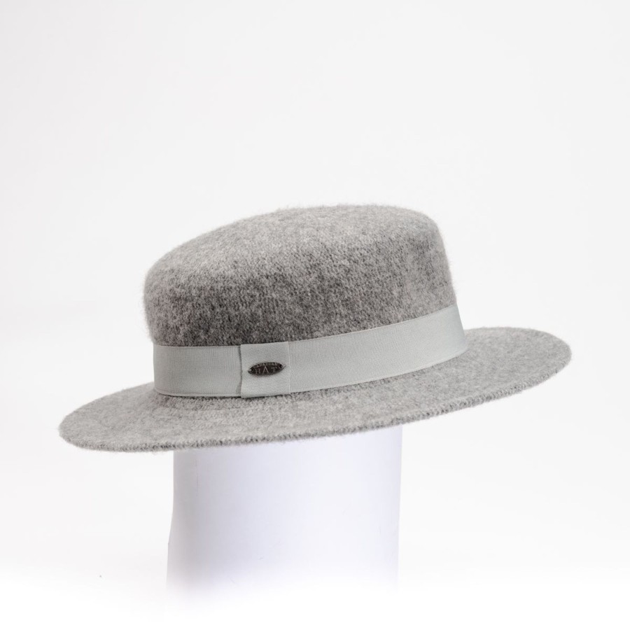 Accessories Penningtons | Canadian Hat 1918 - Bora - Colorblock Boater Hat - Penningtons