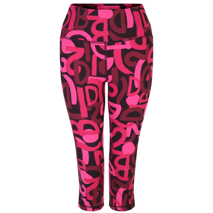 Clothing Penningtons | Dare 2B - Womens/Ladies Influential Graffiti 3/4 Leggings - Penningtons