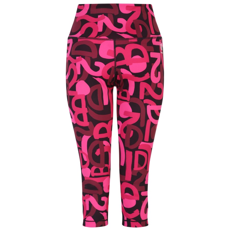 Clothing Penningtons | Dare 2B - Womens/Ladies Influential Graffiti 3/4 Leggings - Penningtons