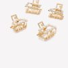 Accessories Penningtons | Mini Golden Hair Clips, Set Of 4