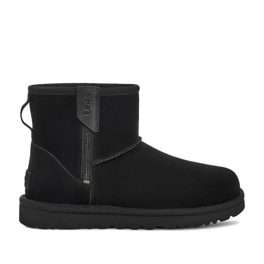 Shoes Penningtons | Ugg Classic Mini Bailey Zip In Smoke Plume - Penningtons