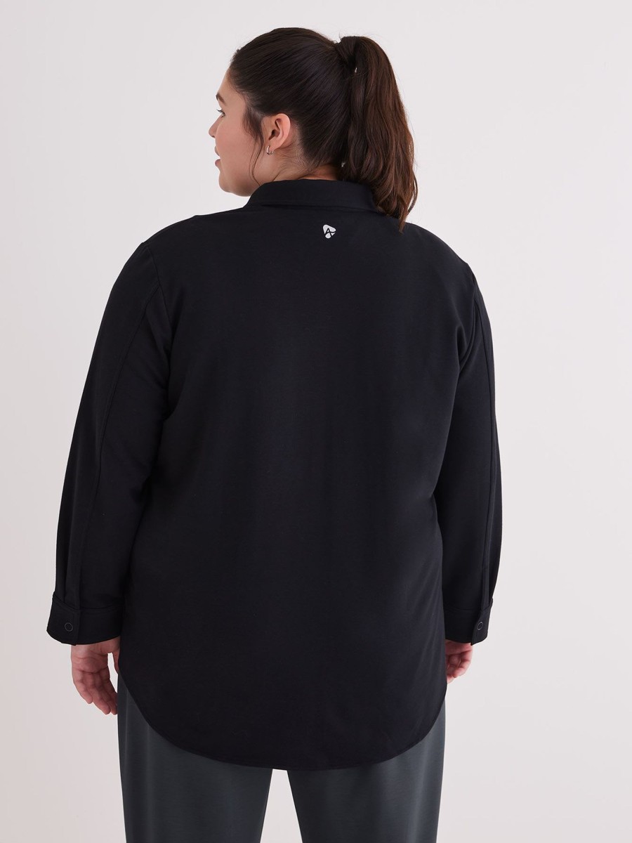 Clothing Penningtons | French Terry Cozy Shirt With Pockets - Active Zone