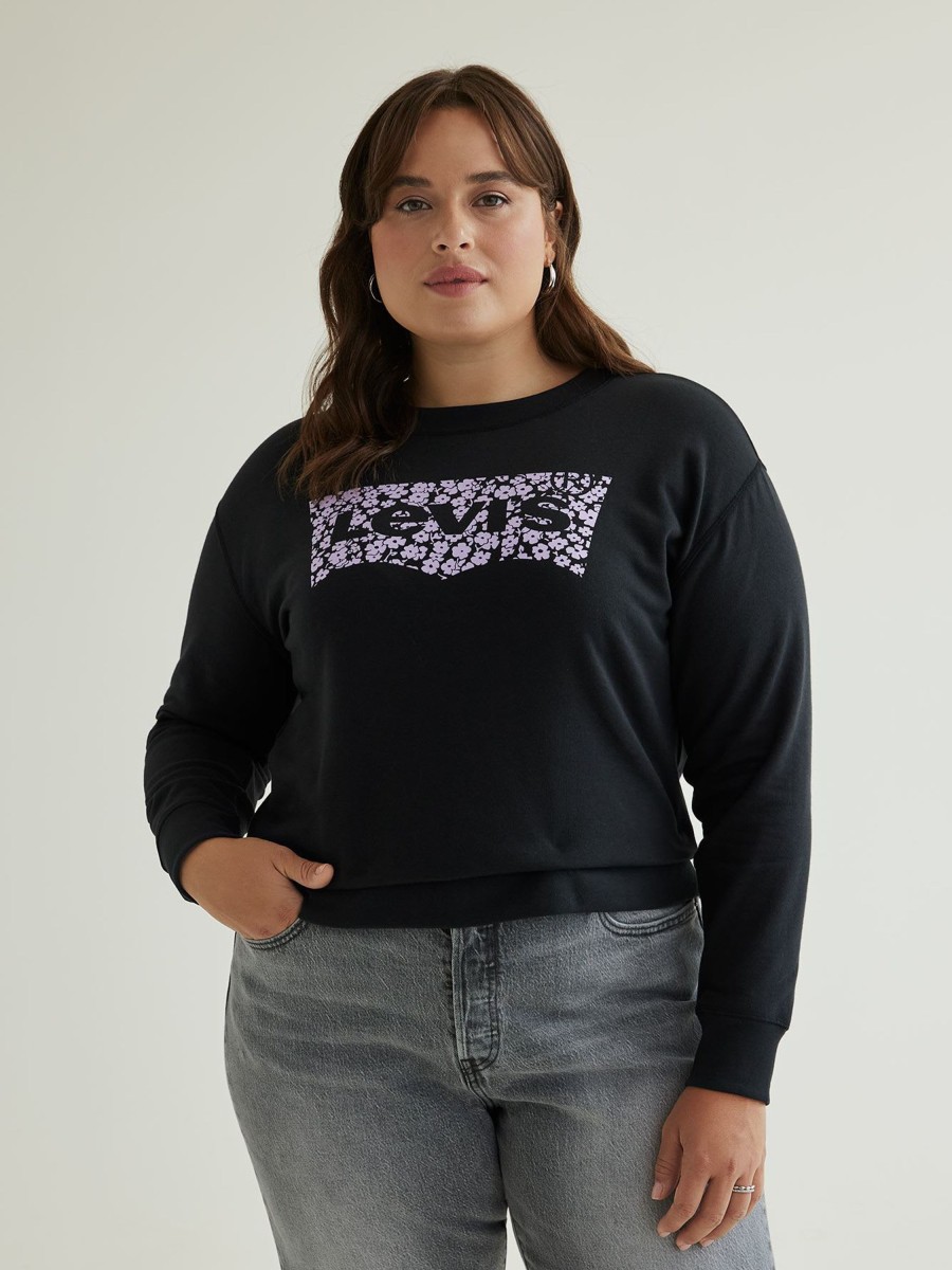 Clothing Penningtons | Crewneck Sweatshirt With Batwing Logo - Levi'S