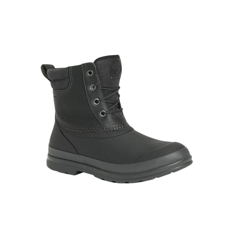 Shoes Penningtons | Muck Boots - Womens/Ladies Originals Duck Lace Leather Galoshes - Penningtons