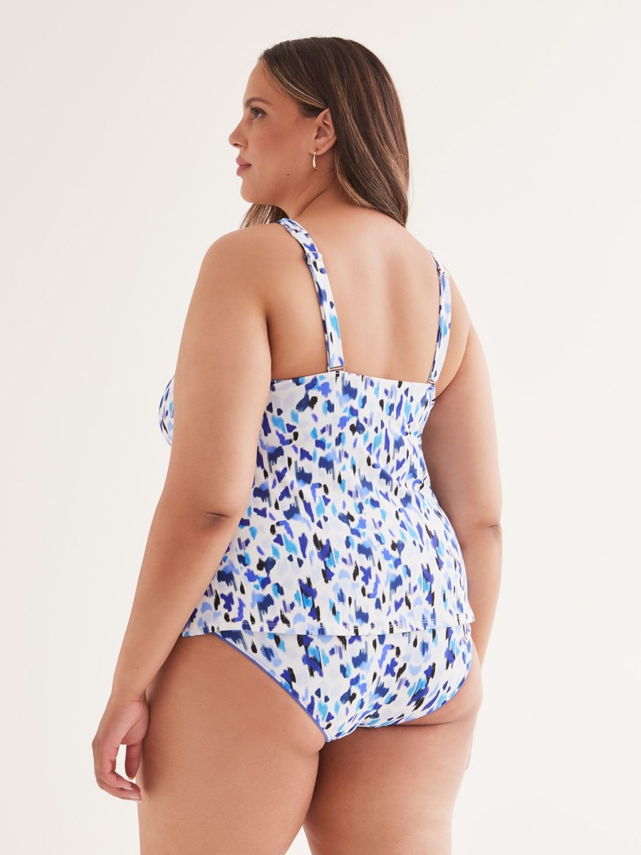 Clothing Penningtons | Printed Halter Twist Tankini Top