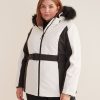 Clothing Penningtons | Responsible, Black & White Snow Jacket - Active Zone