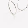 Accessories Penningtons | Silver Twisted Hoop Earrings