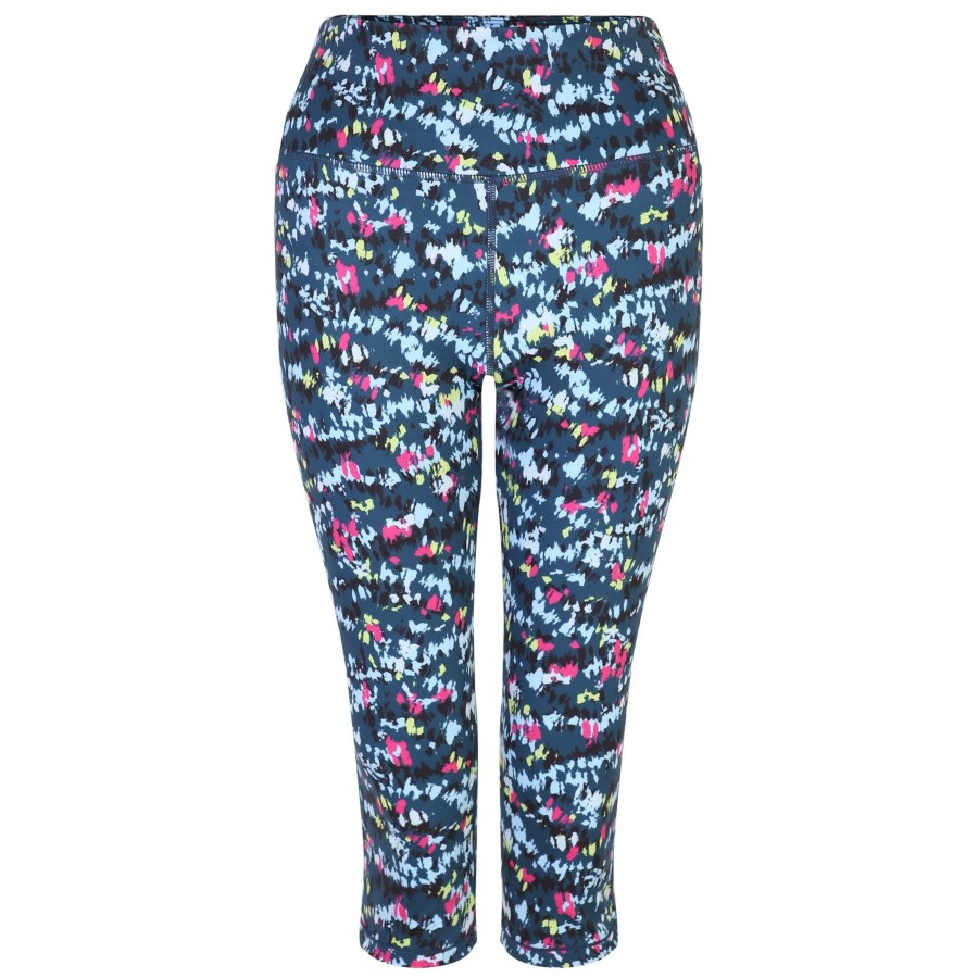 Clothing Penningtons | Dare 2B - Womens/Ladies Influential Dash Print 3/4 Leggings - Penningtons