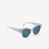 Accessories Penningtons | Round Light Blue Smoked Sunglasses