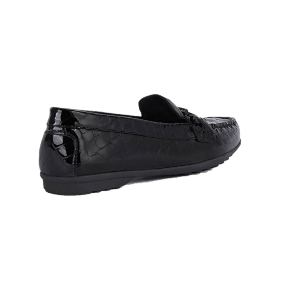 Shoes Penningtons | Geox - Womens/Ladies Elidia Leather Loafers - Penningtons