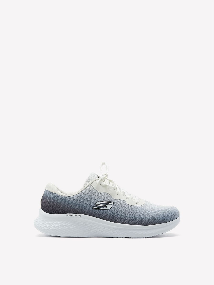 Shoes Penningtons | Wide Width, Lace-Up Sneakers In Ombre Mesh With Air-Cooled Memory Foam - Skechers