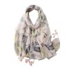 Accessories Penningtons | Light Pink Bird Scarf - Don'T Ask - Penningtons