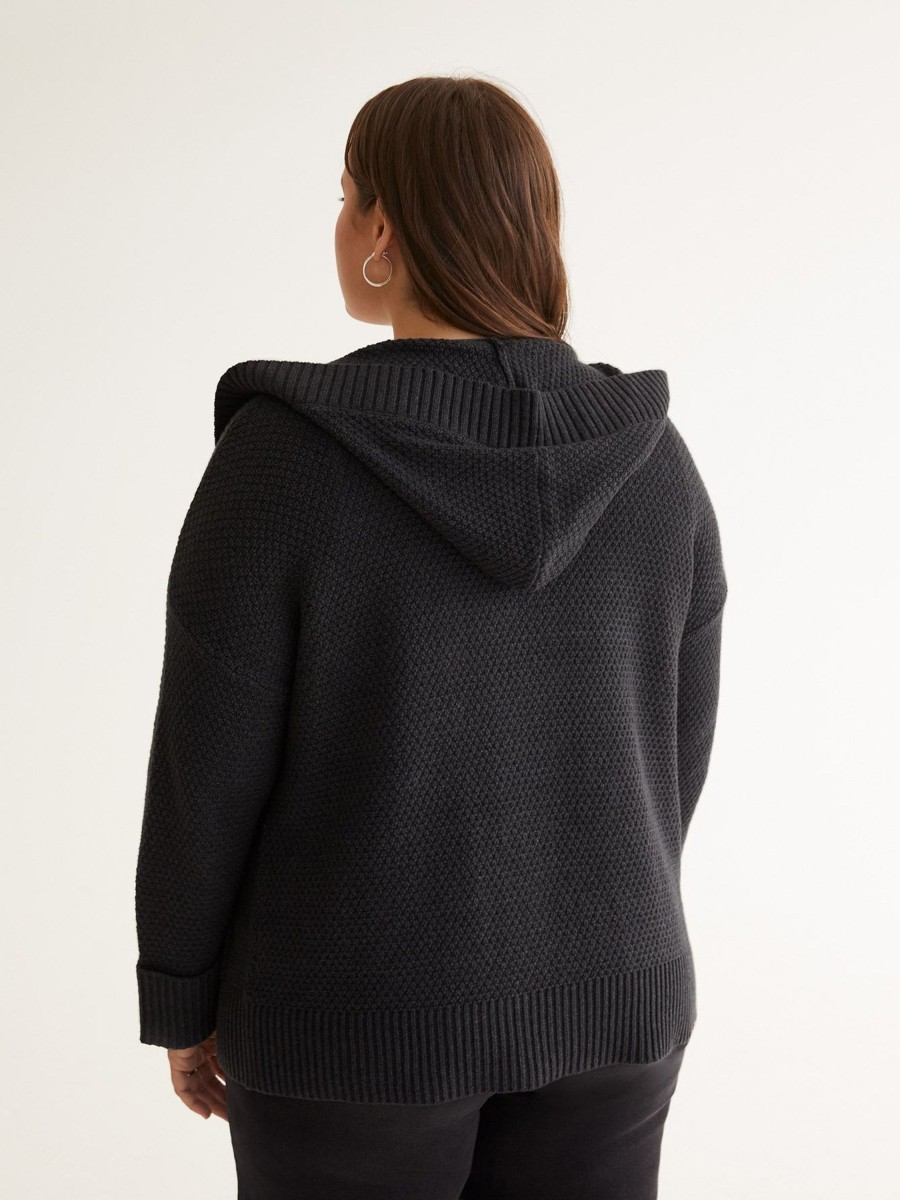 Clothing Penningtons | Open Hooded Sweater Cardigan