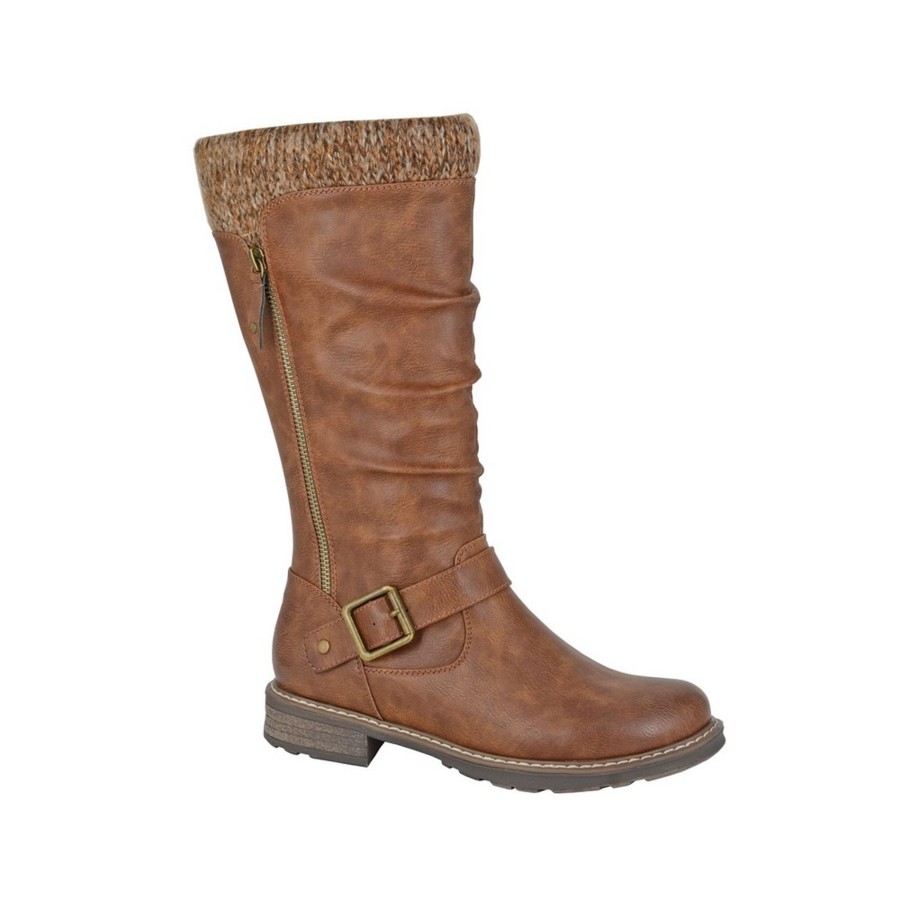 Shoes Penningtons | Cipriata - Womens/Ladies Alisa Pu Mid Calf Boots - Penningtons