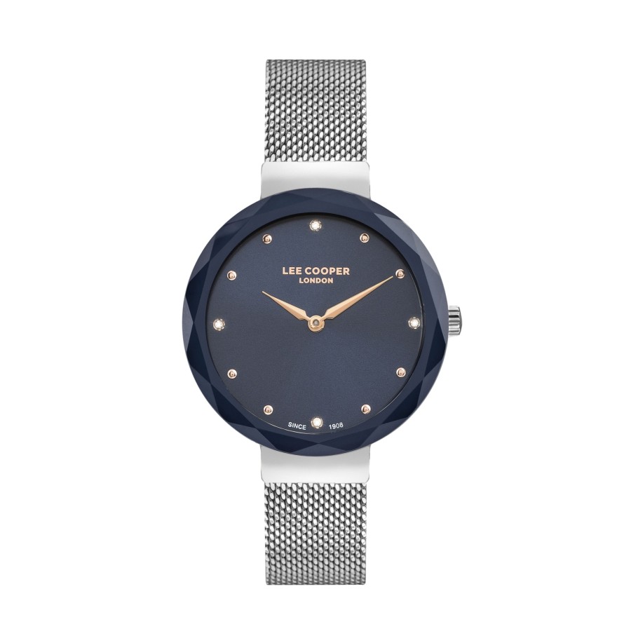 Accessories Penningtons | Lee Cooper-Women'S Rose Gold 34Mm Watch W/Black Dial - Penningtons