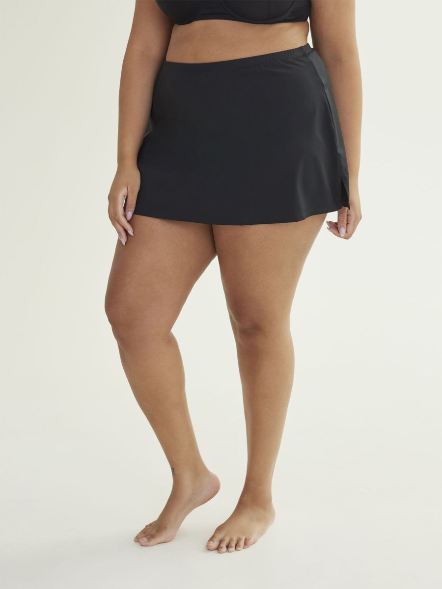 Clothing Penningtons | Basic Black Swim Skirt