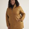 Clothing Penningtons | Joy Peak Midi Quilted Jacket - Columbia