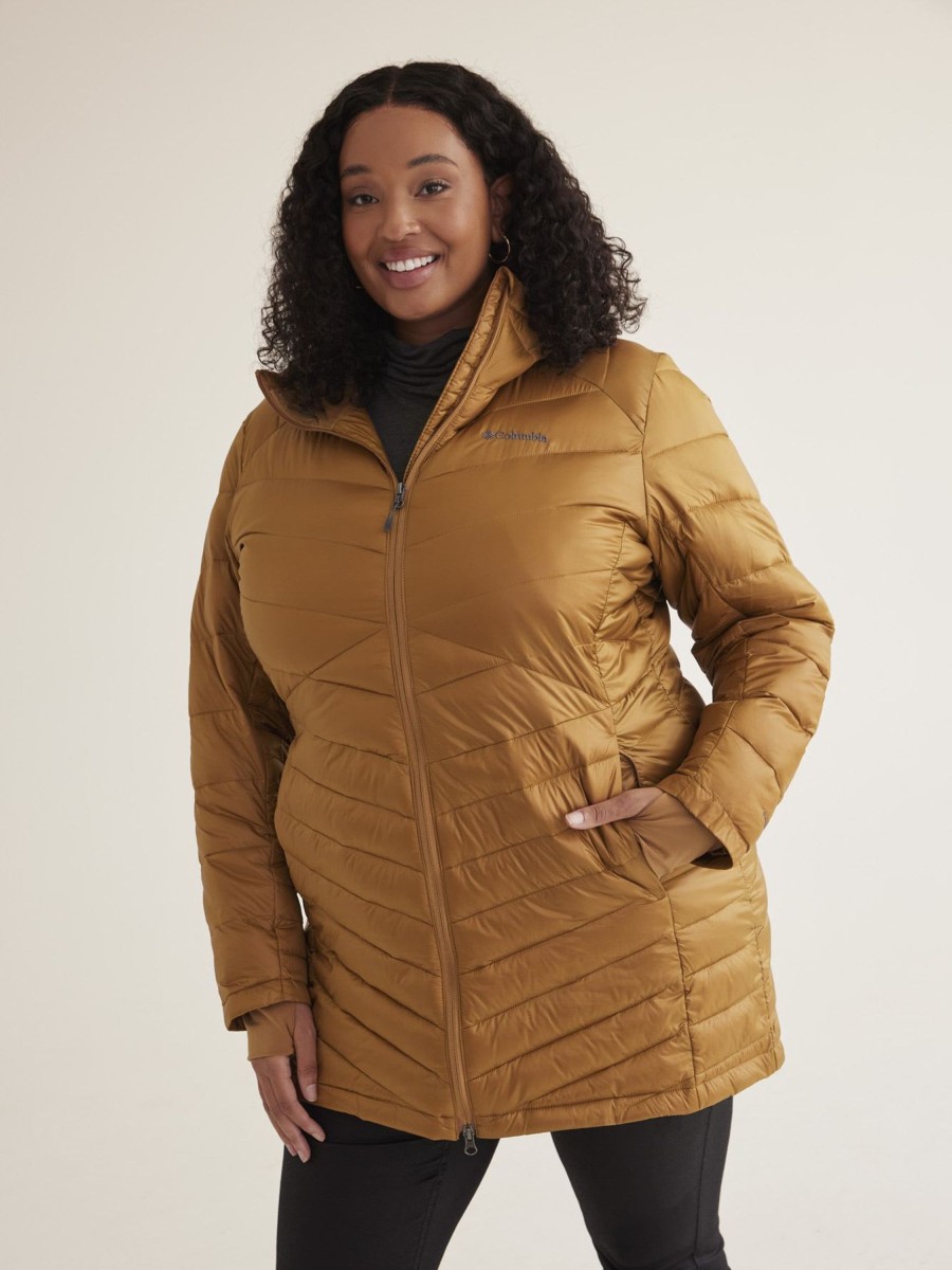 Clothing Penningtons | Joy Peak Midi Quilted Jacket - Columbia