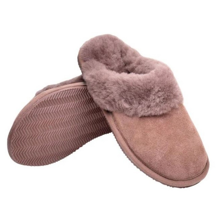 Shoes Penningtons | Eastern Counties Leather - Womens/Ladies Sheepskin Lined Mule Slippers - Penningtons