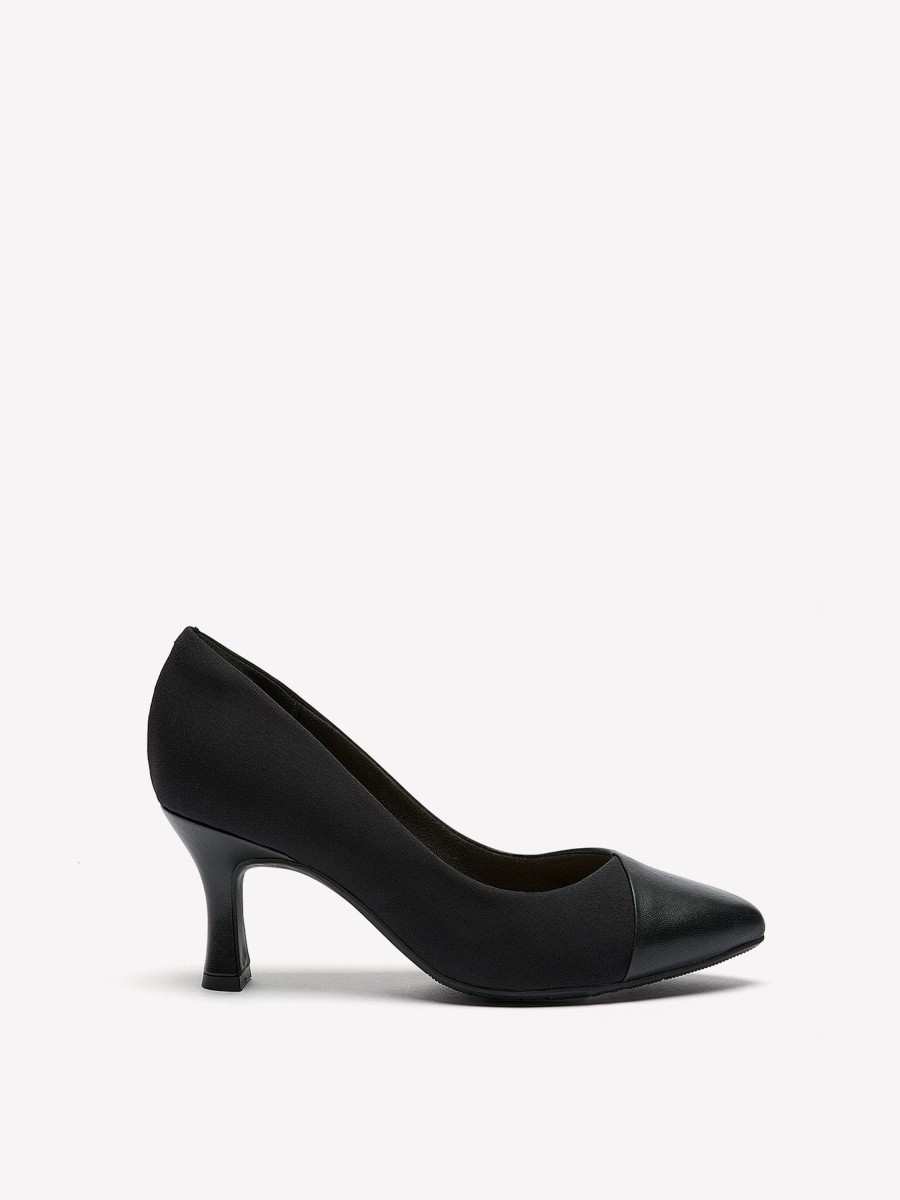 Shoes Penningtons | Wide Width, Kataleyna Rose Black Pump - Clarks