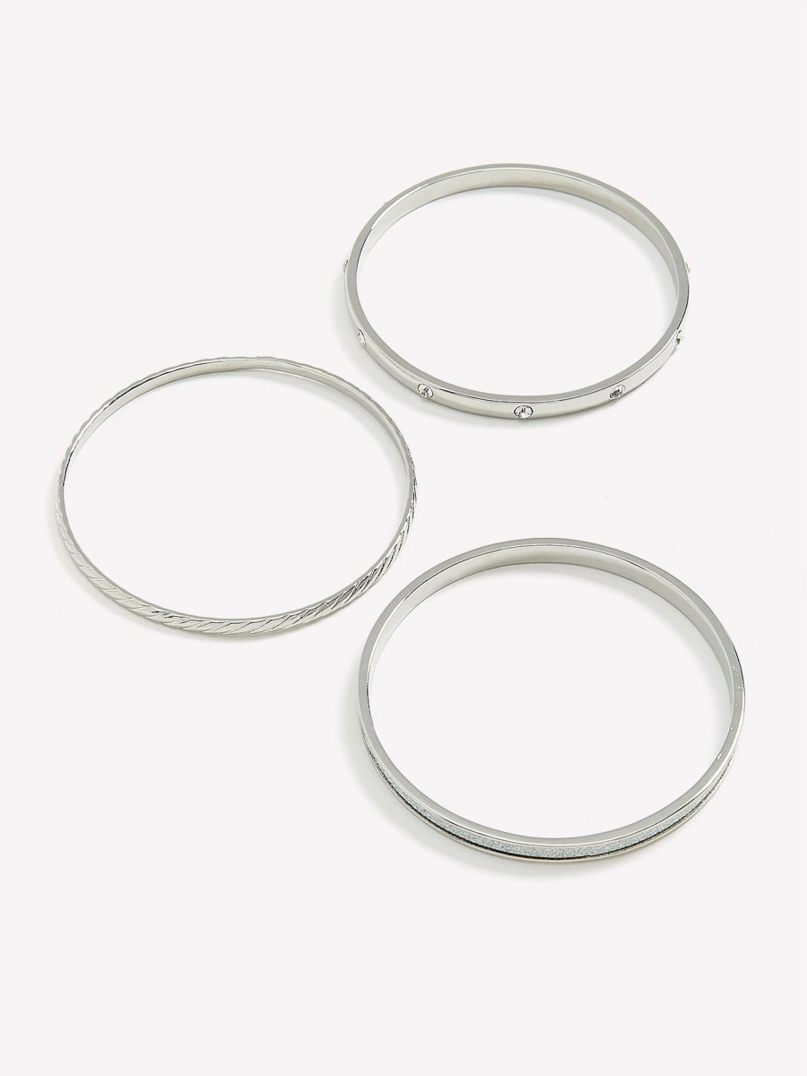 Accessories Penningtons | Assorted Paper Glitter Bangles, Set Of 3