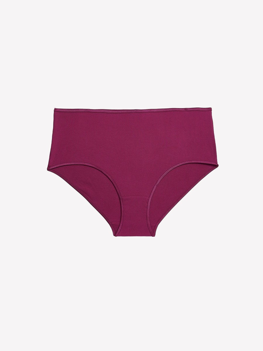 Lingerie Penningtons | Coloured Rib Knit Full Brief - Ti Voglio