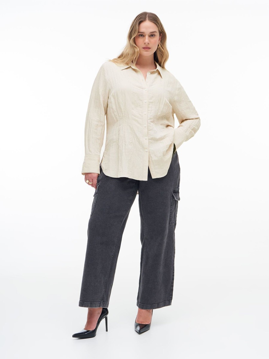 Addition Elle Penningtons Tops | Responsible, Long-Sleeve Shirt - Addition Elle