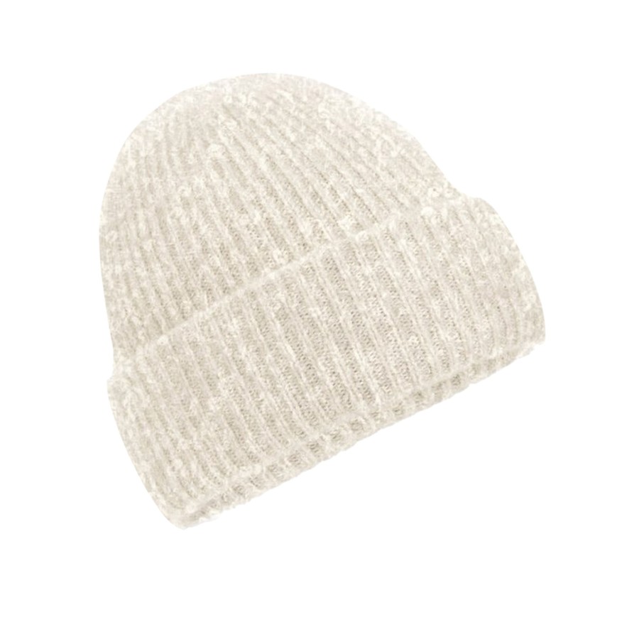 Accessories Penningtons | Beechfield - Womens/Ladies Marl Ribbed Beanie - Penningtons