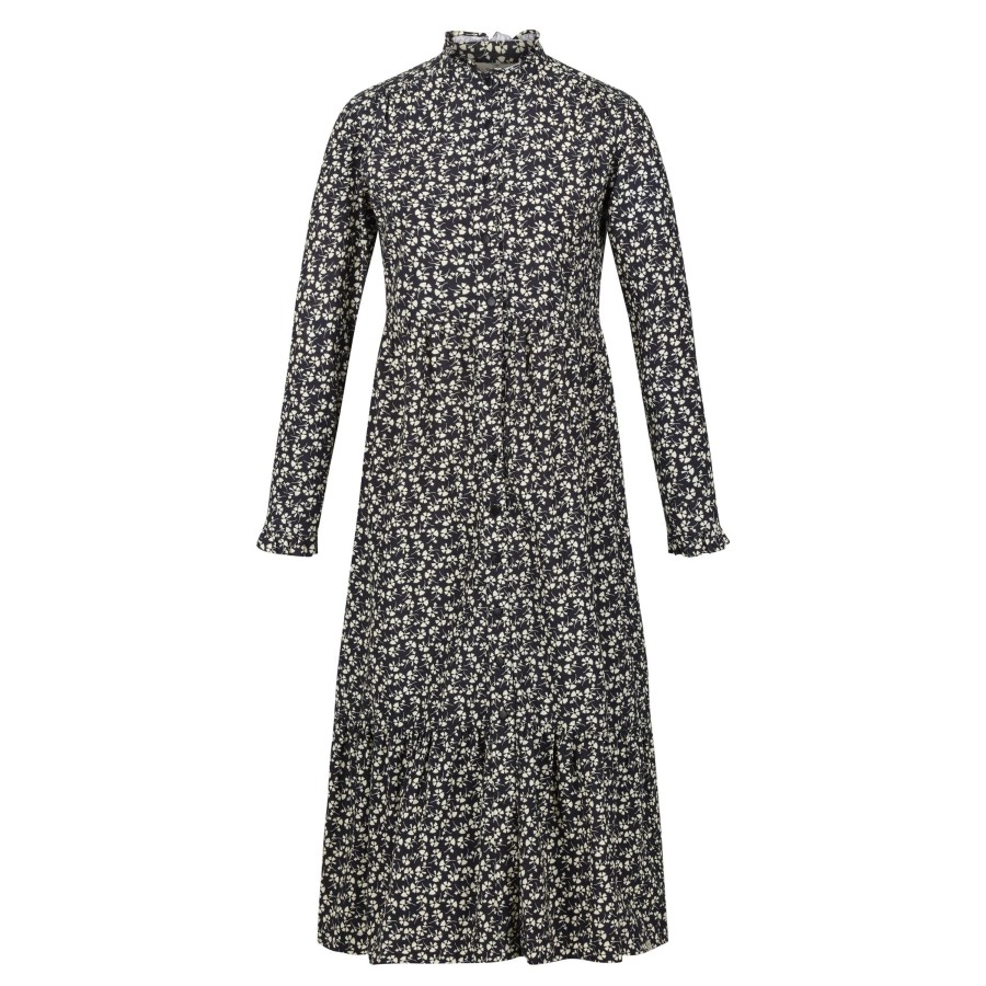 Clothing Penningtons | Regatta - Womens/Ladies Orla Kiely Parsley Midi Dress - Penningtons