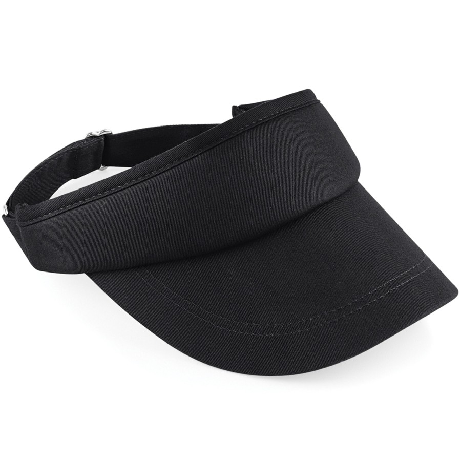 Accessories Penningtons | Beechfield - Unisex Sports Visor / Headwear (Pack Of 2) - Penningtons