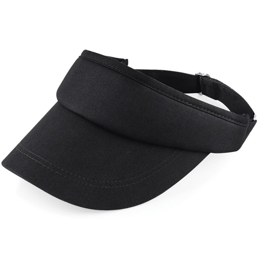 Accessories Penningtons | Beechfield - Unisex Sports Visor / Headwear (Pack Of 2) - Penningtons