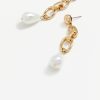 Accessories Penningtons | Golden Drop Pearl Earrings