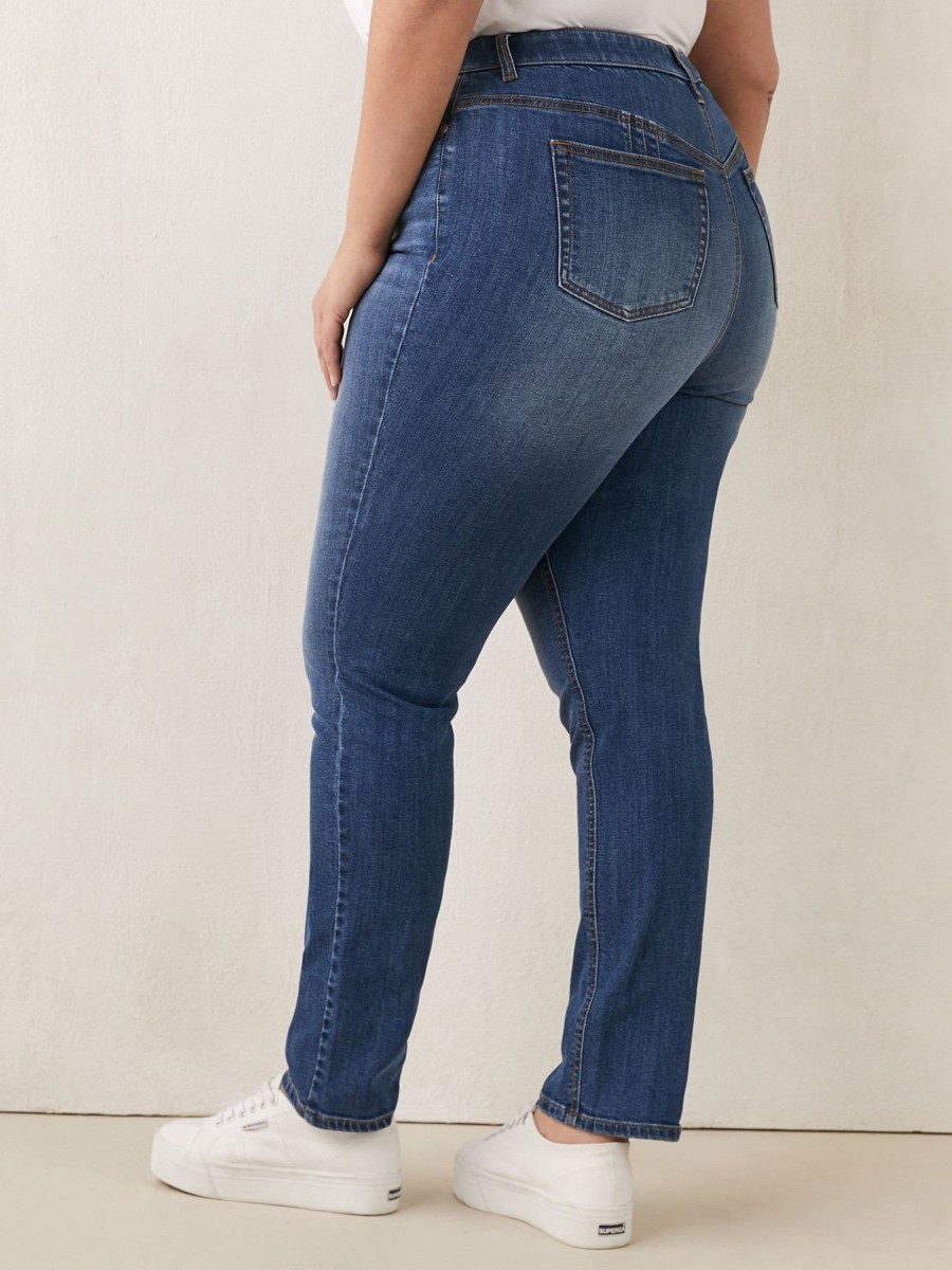 Clothing Penningtons | Responsible, Petite, Curvy Fit, Straight-Leg Jeans - D/C Jeans