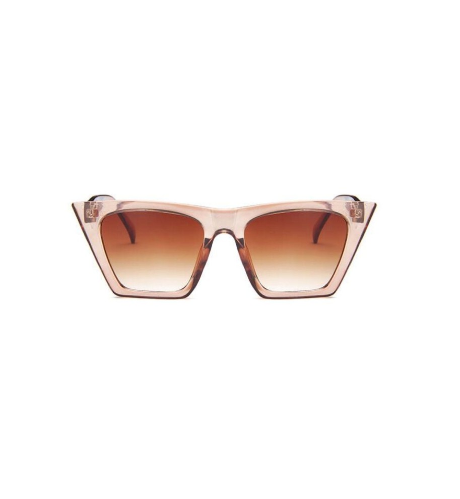 Accessories Penningtons | Champagne Squared Off Sunglasses- Don'T Ask - Penningtons