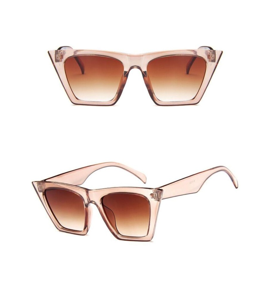 Accessories Penningtons | Champagne Squared Off Sunglasses- Don'T Ask - Penningtons