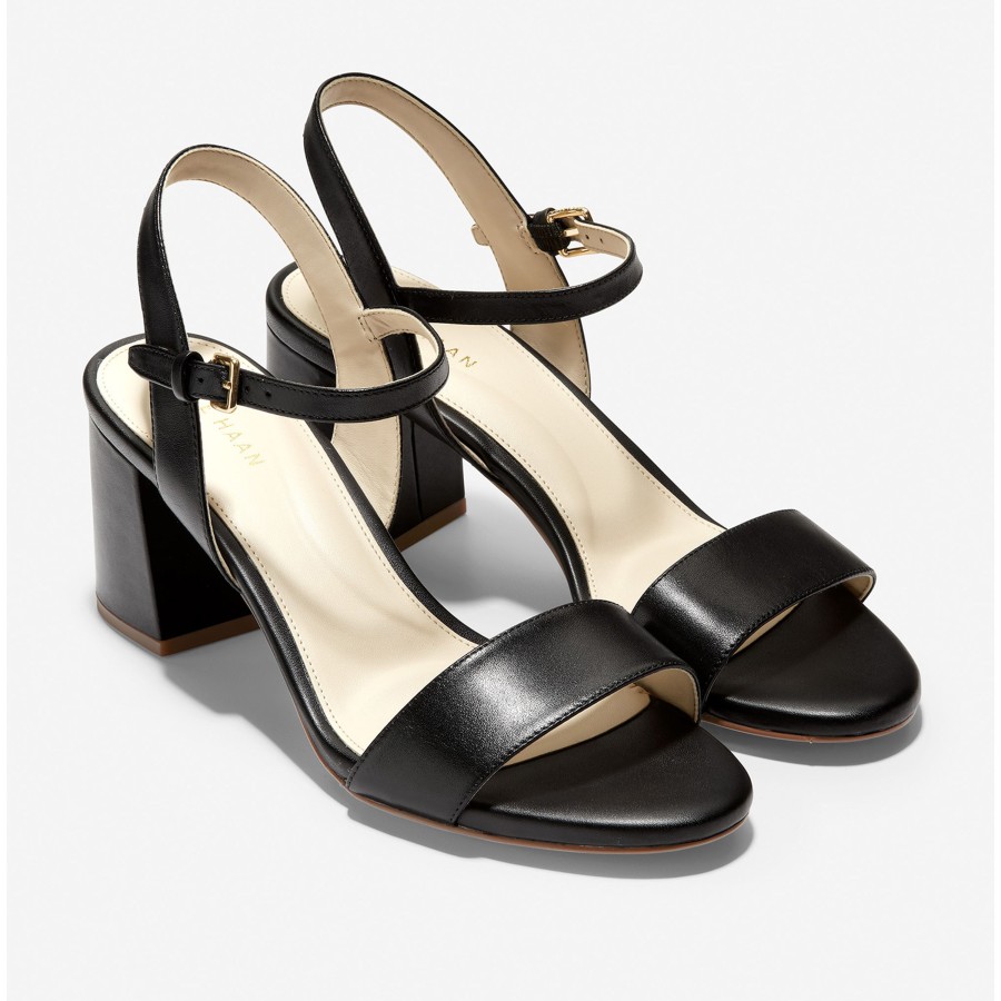 Shoes Penningtons | Cole Haan Josie Block Heel Sandal In Leather - Penningtons