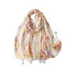 Accessories Penningtons | Pastel Rose Scarf With Tassels - Don'T Ask - Penningtons